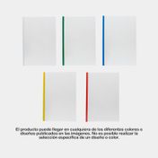 Carpeta plastica bisel oficio x 5 unidades