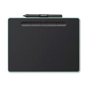 Tableta digitalizadora Wacom Intuos Medium con Bluetooth, color negro con pistacho