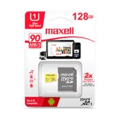 Memoria micro-SD Maxell de 128 GB + adaptador