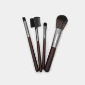 Set de brochas para maquillaje x4 piezas