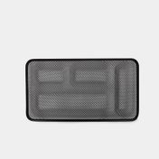 Organizador de escritorio de malla sencilla 17.6 x 31.3 x 2.4 cm