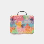 Neceser multicolor iridiscente, 11.5 x 24.5 x 19 cm