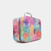 Neceser multicolor iridiscente, 11.5 x 24.5 x 19 cm