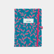 Libreta ejecutiva 14 x 20 cm fucsia