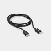 Cable USB-C a USB-C Charge Worx negro de 91 cm