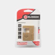 Candado con llave 50 mm dorado