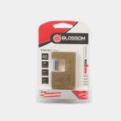 Candado con llave 60 mm dorado
