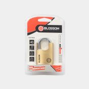 Candado con clave 40mm dorado