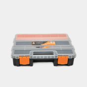 Caja para herramientas con 21 divisiones 6 x 29 cm