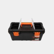 Caja para herramientas con bandeja de 19 x 43.5 cm