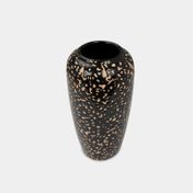 Florero de 29,5 x 15 cm negro
