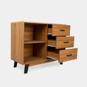 Organizador con 5 divisiones 94 x 38 cm natural