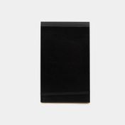 Libreta negra con tapa flexible senfort