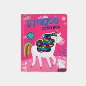 Amigos brillantes-libro con lentejuelas