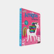 Amigos brillantes-libro con lentejuelas
