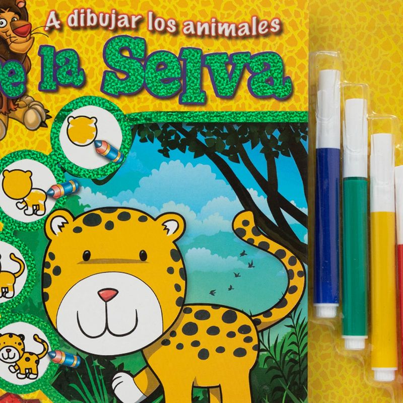 a-dibujar-los-animales-de-la-selva-libro-con-4-plumones-4-9789974697799