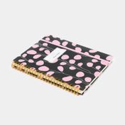 Cuaderno argollado, rayado de 80 hojas
