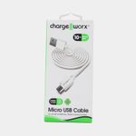 cable-usb-a-a-micro-usb-3m-charge-worx-643620460566