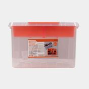 Caja para herramientas con bandeja de 7 divisiones 25,7 x 40,4 cm