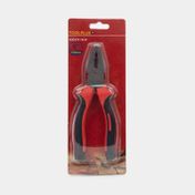 Alicate de 15 cm con mango negro con rojo