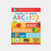 My First ABC & 123 Workbook: Scholastic Early Learners