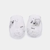 Set de vasos en cristal x 2 unidades de 510 ml con diseño de Mickey y Minnie