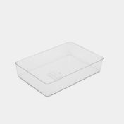 Caja organizadora transparente 6.1 x 30.2 x 20.1 cm