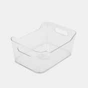 Caja organizadora transparente 10.7 x 25 x 17 cm