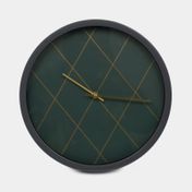 Reloj de pared de rombos 28,5 x 28,5 cm