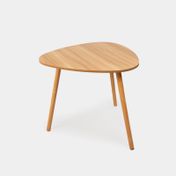 Set de mesas triangular mdf x 2 natural