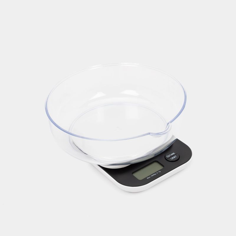 Gramera digital para cocina con bowl