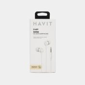 Audífonos blancos In Ear E48P Havit