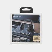 Soporte magnético Havit ST7106 negro para celular