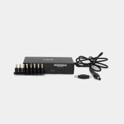Adaptador universal para portátil Havit negro con 8 conectores