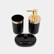 Set de accesorios para baño x 3 piezas