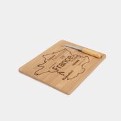 Tabla para queso con cortador