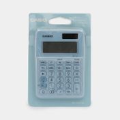 Calculadora Casio MS-7UC azul de 10 dígitos