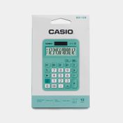 Calculadora Casio MX-12B verde de 12 dígitos