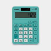 Calculadora Casio MX-12B verde de 12 dígitos