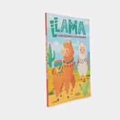 Llama - jumbo coloring y activity book