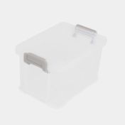 Caja organizadora transparente con tapa