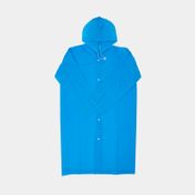 Capa de lluvia para adulto, azul