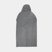 Capa de lluvia para adulto gris
