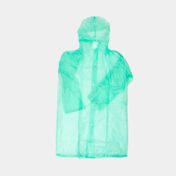 Capa de lluvia para adulto verde