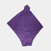 Poncho impermeable para adulto morado