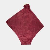 Poncho impermeable para adulto vino tinto