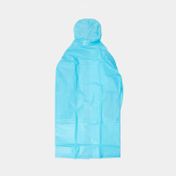 Capa de lluvia para adulto azul celeste