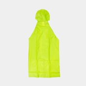 Capa de lluvia para adulto verde lima
