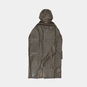 Capa de lluvia para adulto gris oscuro