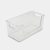 Organizador transparente con abertura